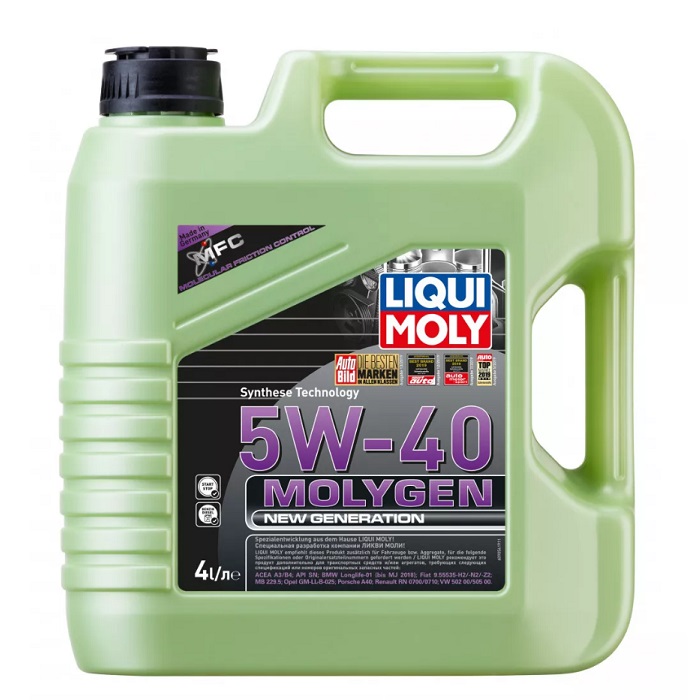 Масло моторное Liqui Moly Molygen New Generation 5w40 4л