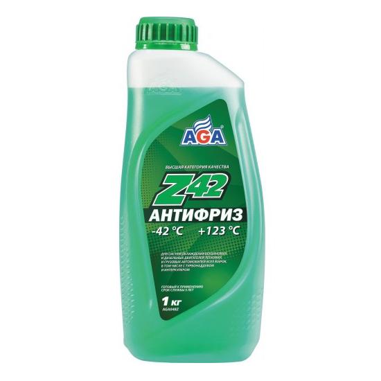 Антифриз AGA Z-42 зеленый 1л