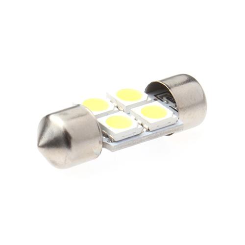 Лампа светодиодная 5Вт двухцокольная 12В SV8,5 4 диода StarLight