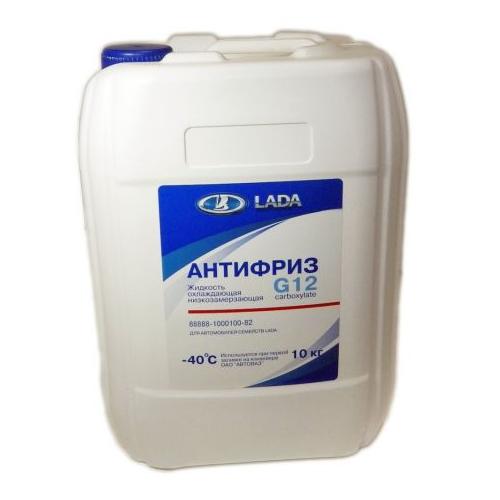 Антифриз Лада красный G-12 10л